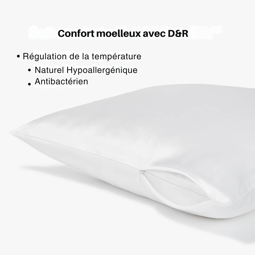 Taie d'oreiller en soie - Anti-Imperfection